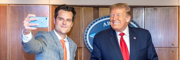 Matt Gaetz and Donald Trump