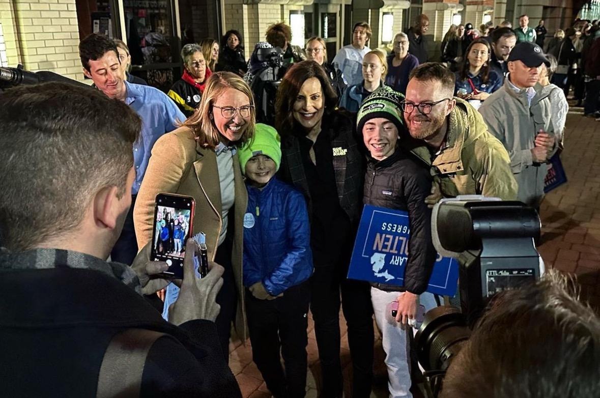 GOVERNOR GRETCHEN WHITMER AND REPRESENTATIVE HILLARY SCHOLTEN