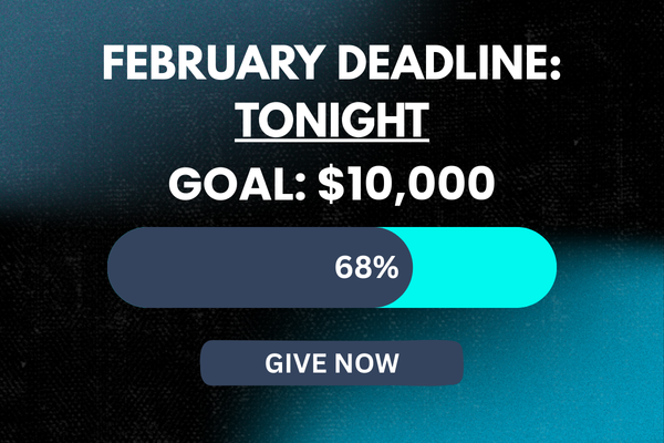 FEBRUARY DEADLINE: TONIGHT