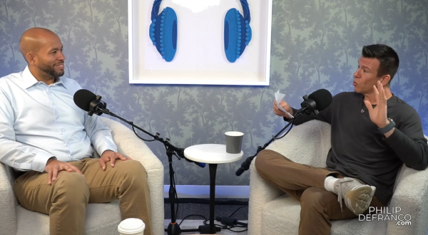 Photo of Jason on Philip DeFranco's show