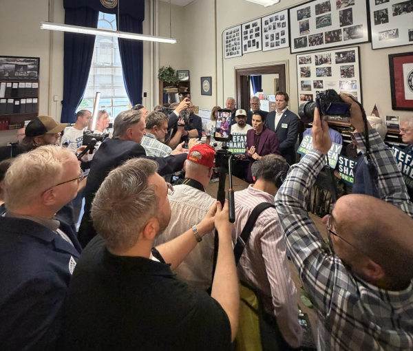 Photo from Filing Day