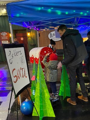 Photo of Josh at the Lights on the River in Owego.