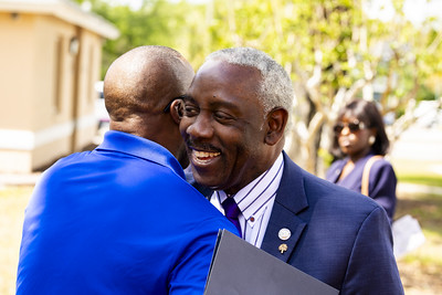Jerry Demings with voters