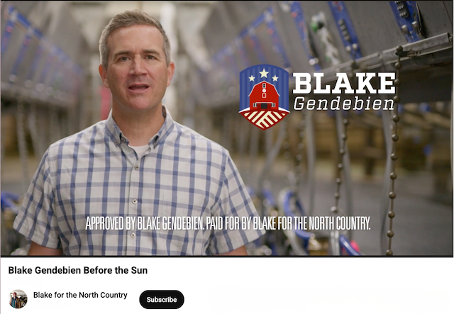 Blake's first TV Ad