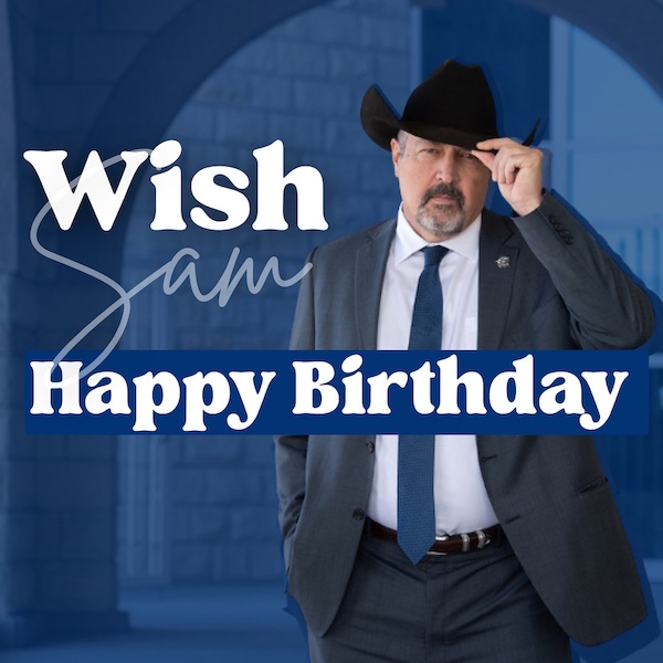 Wish Sam a Happy Birthday!