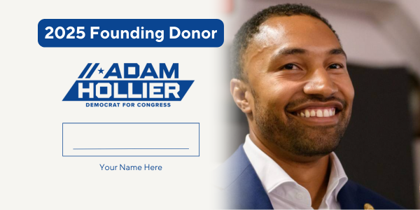 2025 Founding Donor: Adam Hollier