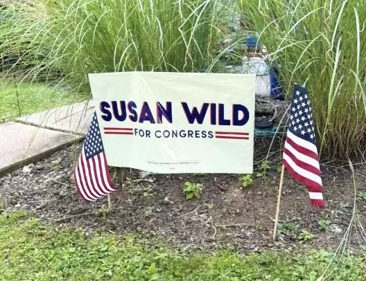 Susan Wild Yard Sign