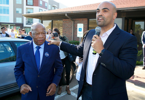 Photo of Congressman John Lewis and Colin