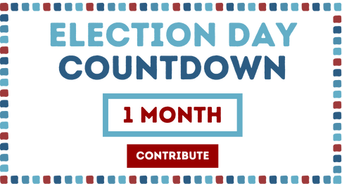 Election Day Countdown: 1 month