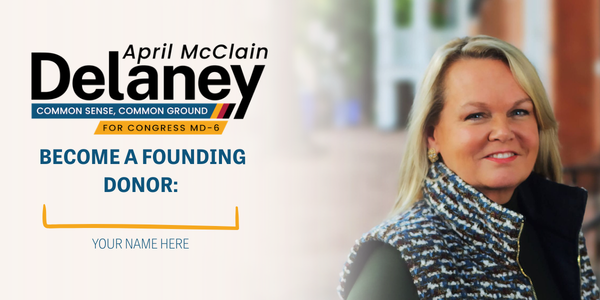 April McClain Delaney - Become a Founding Donor!