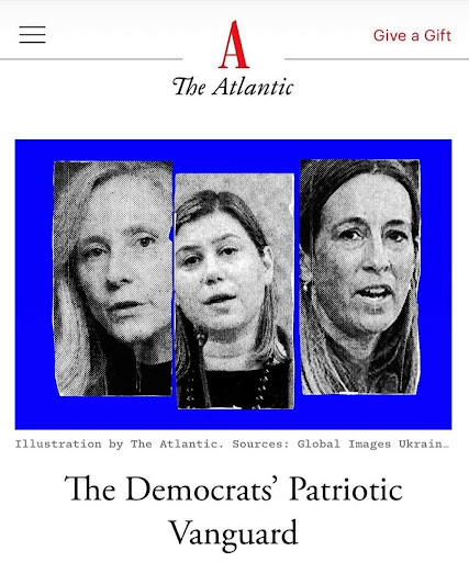 The Atlantic - The Democrats Patriotic Vanguard