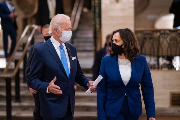 Joe Biden and Kamala Harris