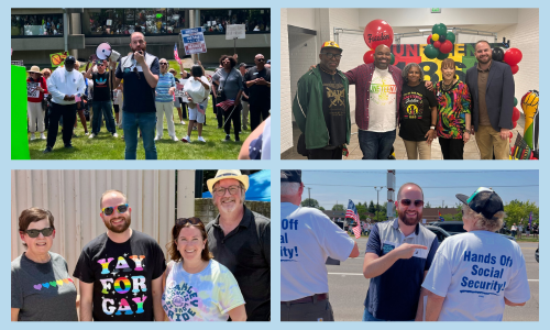 Photos of Jeremy on the campaign trail