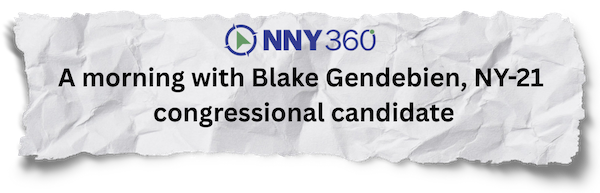NNY360: A morning with Blake Gendebien, NY-21 congressional candidate 