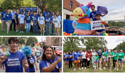 Pictures of Brooke and the fellows around Maryland this summer!