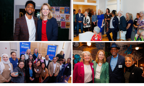 Brooke with attendees at the Four More Tour