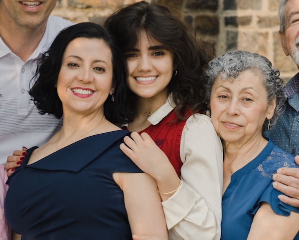 Carol Obando-Derstine, her mother, and her daughter.