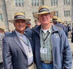 Picture of Charlie and Don at a West Point Academy reunion!