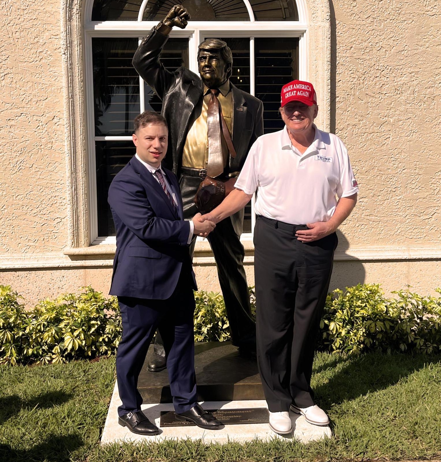 Anthony Constantino and Trump