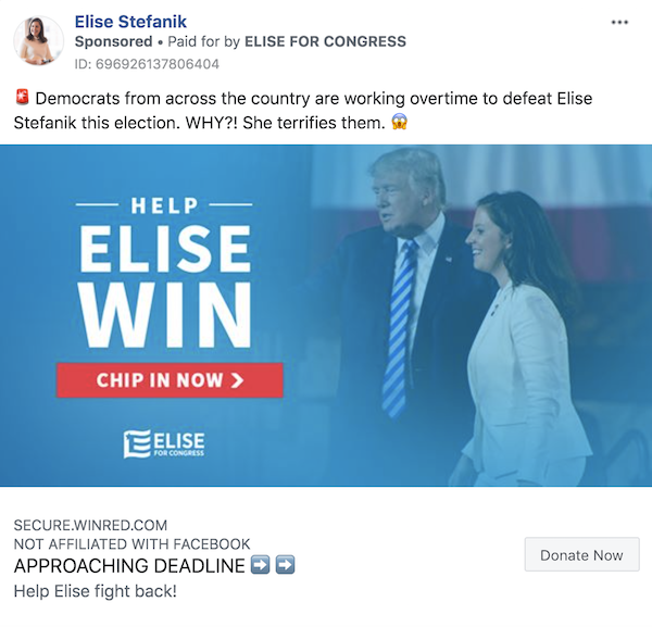 Democrats from across the country are working overtime to defeat Elise Stefanik this election. WHY?! She terrifies them.