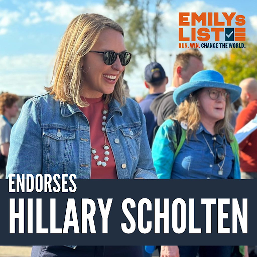 EMILY's List Endorses Hillary Scholten 