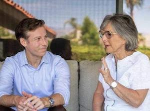 Will Rollins and Barbara Boxer