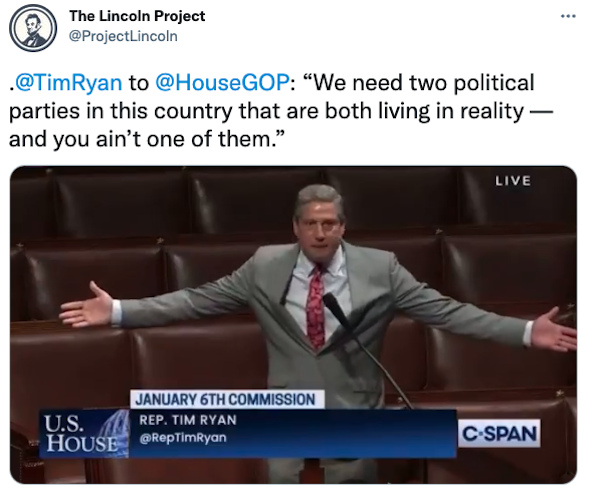 Tim Ryan speaking on the House floor