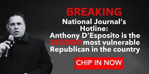 National Journal's Hotline: Anthony D'Esposito is the second most vulnerable Republican in the country