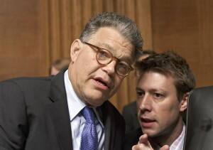 Al Franken and Josh Riley