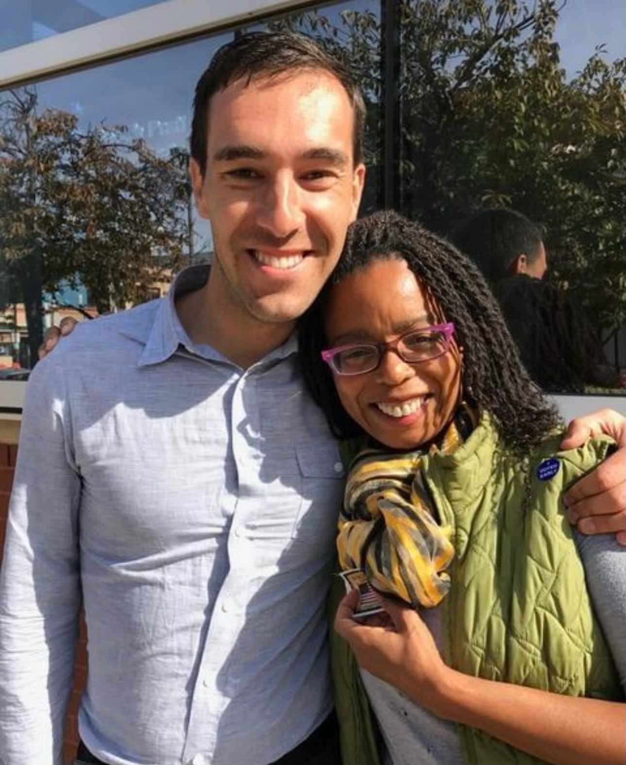 Zeke Cohen and Delegate Robbyn Lewis