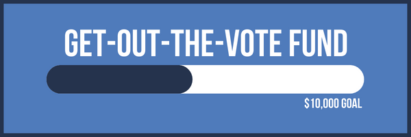 Get-Out-The-Vote fund progress bar