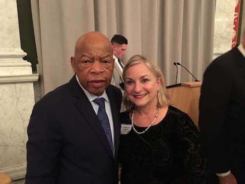 Susan Wild and John Lewis