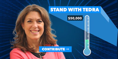 STAND WITH TEDRA! PITCH IN NOW!