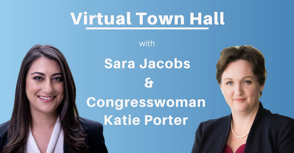 Virtual Town Hall with Katie Porter!