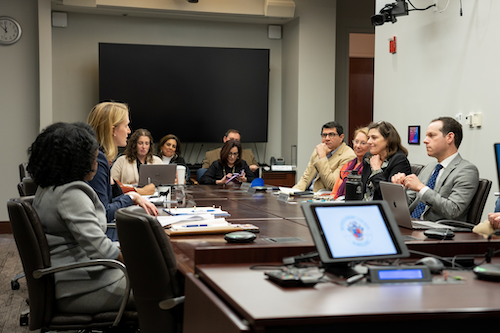 Brooke’s visit with the Montgomery County Council