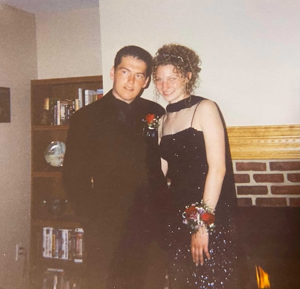 Callie and Matt at Cheboygan High School Prom