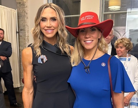 Beth Van Duyne with Lara Trump at the RNC