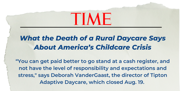 What the Death of Rural Daycare Says About America's Childcare crisis —Times 