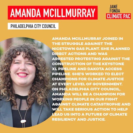 Amanda McIllmurray - Philadelphia City Council. 