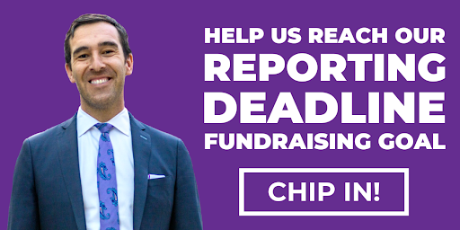 Help us reach our REPORTING DEADLINE fundraising goal - CHIP IN!