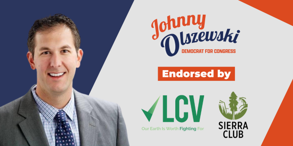 Endorsed by the LCV and Sierra Club.