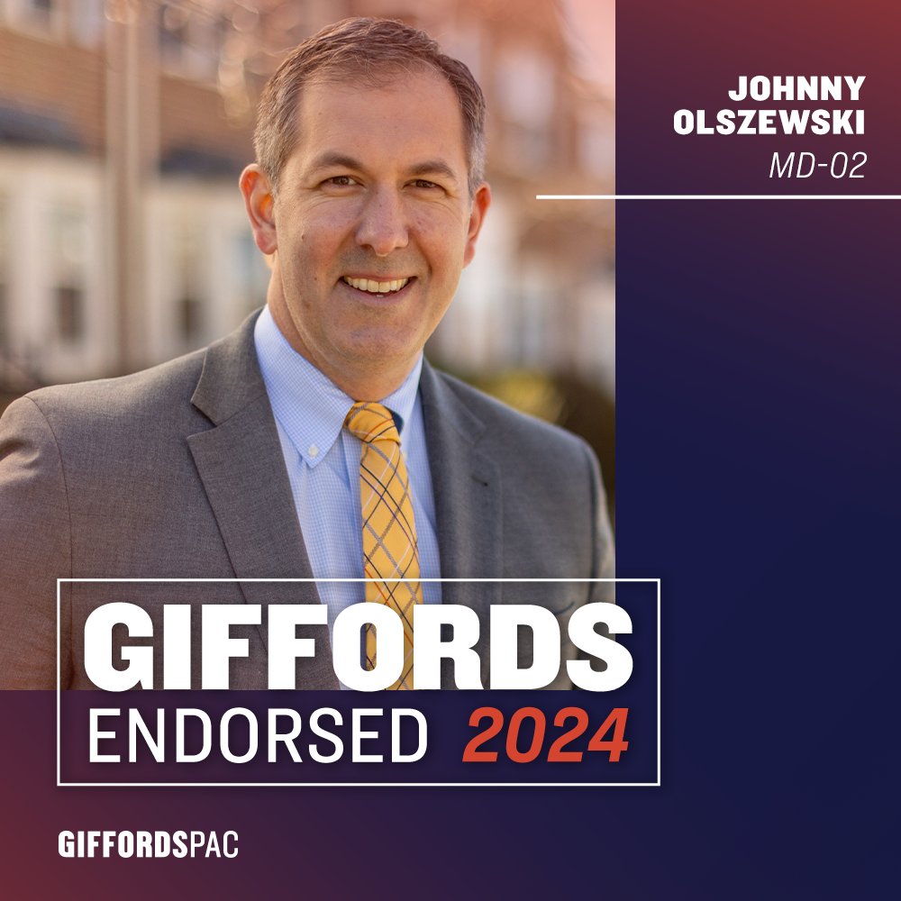 Johnny O endorsed by Giffords PAC