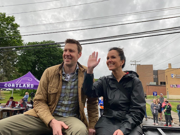 Josh at The Cortland County Dairy Parade