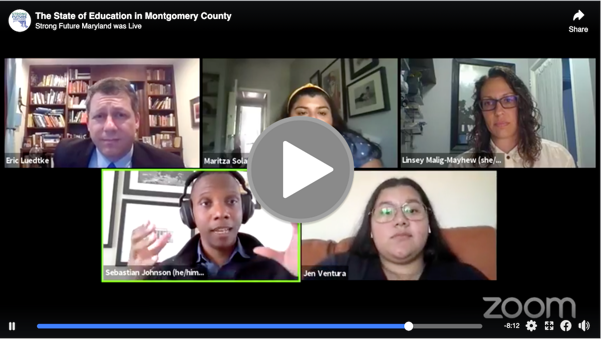 Watch our discussion about the state of education in Montgomery County