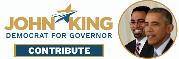 John King Democrat for Governor >> Contribute