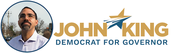 John King for Governor Header