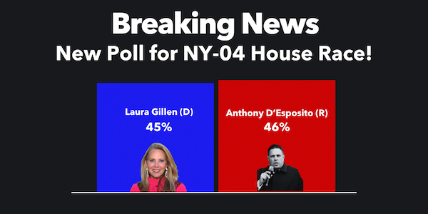 BREAKING NEWS: New Poll for NY-04 House Race!