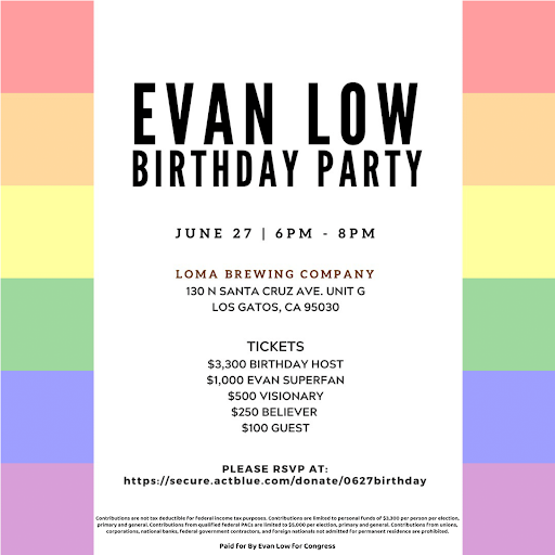 Evan Low Birthday Party