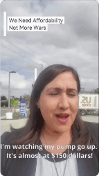 LISA GIF: I'm watching my pump go up. It's almost at $150 dollars!