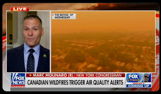 “This isn’t the moment to start lecturing people on the science of climate change.” – Marc Molinaro 